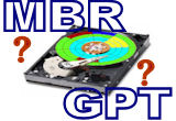 mbr or gpt